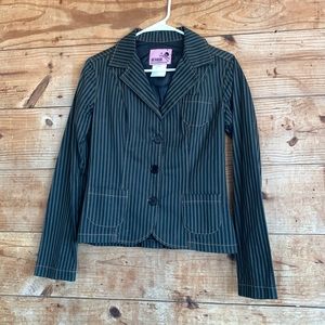 Serious Clothing Striped Blazer